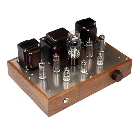Sunbuck 6P14 EL84 Push Pull Electronic Tube Amplifier 15WX2PCB Version Three Segment Equalizer 6N1+6