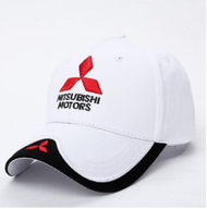 Mũ Lưỡi Trai nón kết Thêu Logo Mitsubishi Motor Racing F1 cho xe hơi ô tô Xpander Outlander Mirage A