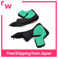 แผ่นแก้มซ่อมแซม NOLAN STD สำหรับหมวกกันน็อคที่ X-804RS มาตรฐาน25มม. สำหรับไซส์ XL 48767