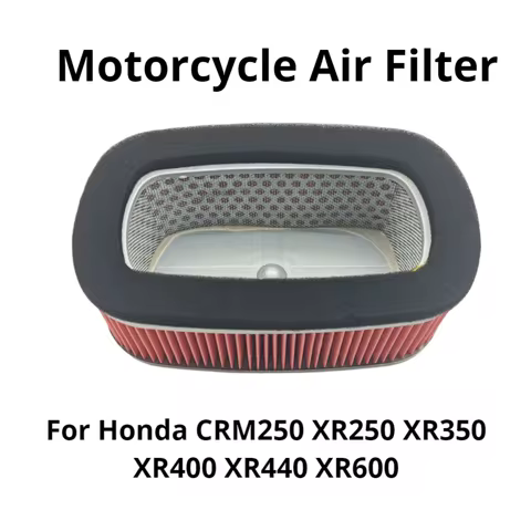 Motorcycle Engine Air Filter For Honda CRM250 XR250L XR250 XR250R Baja XR350 XR400 XR440 XR600 RR XR