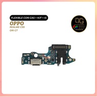 FLEXIBLE CON CAS + HF + IC REALME C55 (Original CT) Original Charger Connector
