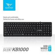 ALCATROZ USB KEYBOARD KB1000 SILENT- 05930