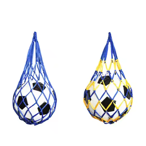 1PC Ball Net Bag Basketball Tote Bag Youth Football Net Outdoor Sports Nylon Mesh Storage Ball Type
