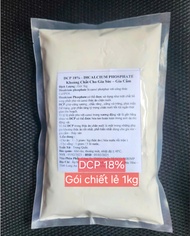 1kg - Dicalcium Phosphate Khoáng chất bổ sung cho gia súc gia cầm thủy sản # DCP 18 % 1kg