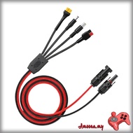 AMOONA Durability DC5521 DC7909 TX60 Solar Power Adapter Cord Solar Charging Cable