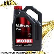 MOTUL Multipower Plus 5W40 / Technosynthese SP Engine Oil / 4L