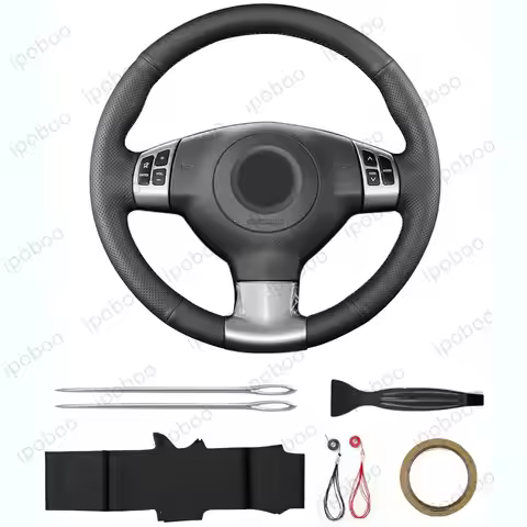 HandStitch Steering Wheel Cover for Suzuki 2007 Swift Sport