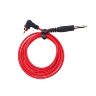Silicone Tattoo RCA Power Cable – 1.76m Ultra-Soft Clip Cord for Rotary Tattoo Machines (Liner & Sha