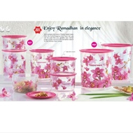 Tupperware Orchid Elegance One Touch Canister