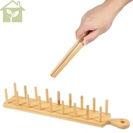 Bamboo Taco Tray with Tong Rectangular Taco Holder Holds 8 Soft or Hard Shell Tacos Large Taco Holde