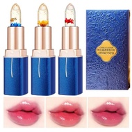 Lessxcoco Lipstick Angel Clear Color Stick Flower Pattern Send