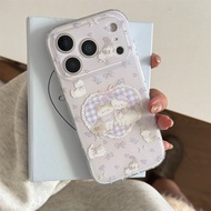 For iphone Case 17 Pro Max 16 Pro Max 15 Pro Max 14 Pro Max Purple Love Fragrant Cat phone case ipho
