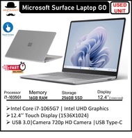 Microsoft Surface Laptop Go   12.4 inch Core i5-10th 16GB RAM 256GB SSD WIN 10/11