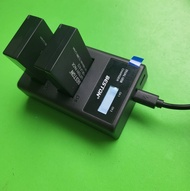 Bộ Pin Canon LP-E12 1800mAh + Sạc đôi Beston Dùng Cho Máy Ảnh Canon EOS M6 M10 M50 M100 M200 100D 20