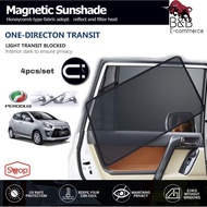 Magnetic Sunshade Perodua Axia 2014-2022 (4pcs) Axia E Axia Rahmah 2023