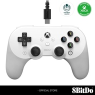 8Bitdo Pro 2 Wired Controller - Hall Effect White Edition + Game Pass [For Xbox] (82BB03E)