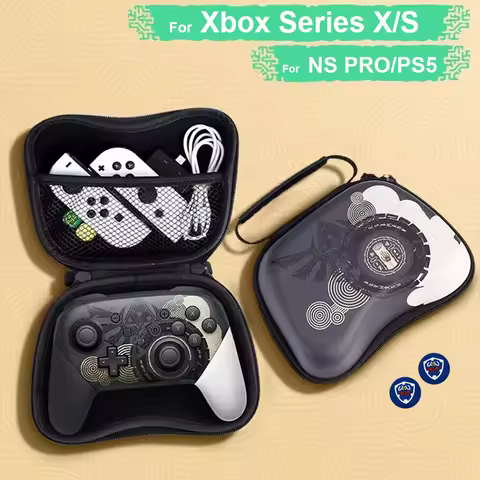 Carrying Travel Storage Bag Case for PS5 PS4 Controller,for Xbox Series X/S Controller, for Nintendo