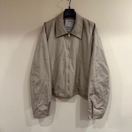 EQUALNEAR SS22 E’s Flow Work Jacket 短板流線拉鍊外套