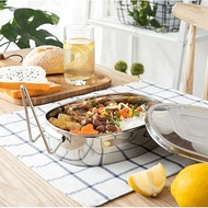 TaffHOME Lunch Box Stainless Steel 410 650ml - HS410 HomeJakartaStoree