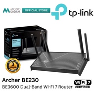 TP-LINK ARCHER BE230 BE3600 / ARCHER BE400 BE6500 DUAL-BAND WI-FI 7 ROUTER WITH TP-LINK HOMSHIELD, E