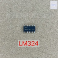 IC LM324DT ST LM324  Low Power Quad Op-Amp ไอซี SOP-14