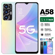 [Real Delivery Available] 2023 Latest Smartphone Low Price Sale Original Original Smartphone Latest Cheap Android Smartphone 5G 6.8 Inch 12GB+512GB Game Cheap Smartphone 6000mAh Battery Dual Card Dual Standby Real Promotion Mobile Phone Original Legal Mob