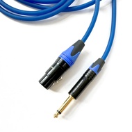 【1M/1.5M/3M/5M】6.35mm Male To XLR Female Microphone Audio Stereo Microphone Cable Amplifiers Cord