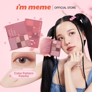 IM MEME OFFICIAL I'm Color Pattern Palette (2 Colors) - Multi Palette 6 Eyeshadow & 1 Blush