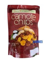 {泰菲印越}  菲律賓 vila socorro farm camote chips 地瓜餅 鹹甜風味 60克