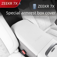 Dedicated to ZEEKR 7X Armrest Box Cover Zeekr 7x Central Armrest Box Cushion zeekr 7x Middle Storage
