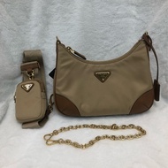 Prada Re-Edition 焦糖啡三合一  XC067