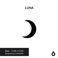 "Luna" CUDDLEINK Matte Ink Tattoo
