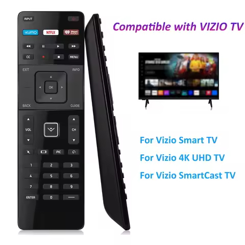 Replacement Remote Control for Vizio Smart TV Infrared Remote Control Compatible with Vizio SmartCas
