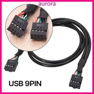 Aur Speedy USB 9Pin to 9Pin Female Connect Shielded Cable  Transmission
