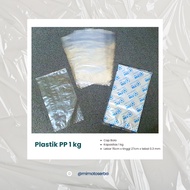 PP Plastic Bag BENING capacity 1000gr/ 1 kg (15 x 27 cm x 0.3mm) Ball Cap