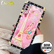 Case Oppo A31 - Casing Oppo A31 - Eksotik - FRAME PARIS - Silikon - Cassing - Aksesoris Handphone - 