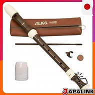 AULOS Alto Recorder 709B(E) Baroque Style with Soft Case and Cleaning Rod 【Direct from Japan】