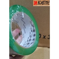 3M 764 GREEN, size 30mm, length 33 meters - Vinyl BACKGROUND ADHESIVE TAPE, rubber glue adheres well