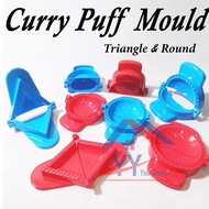 Curry Puff Mould/Curry Puff Mould Triangle&Round/Acuan Karipap/Plastic Curry Puff Mould/Dough Pastry