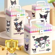 Kuromi Sanrio Cute Art Students Dedicated Washable Watercolor Pen Kuromi Acrylic Marker xianqianfui0