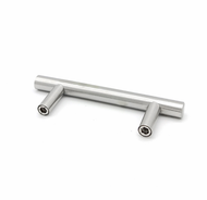 Stainless Steel Hollow Handle Drawer Door Cabinet Handle Solid Round Tube Glass Door Handle