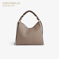 COCCINELLE กระเป๋าโฮโบผู้หญิง รุ่น BOHEME HOBO BAG 130201 สี WARM TAUPE/ROSETTE