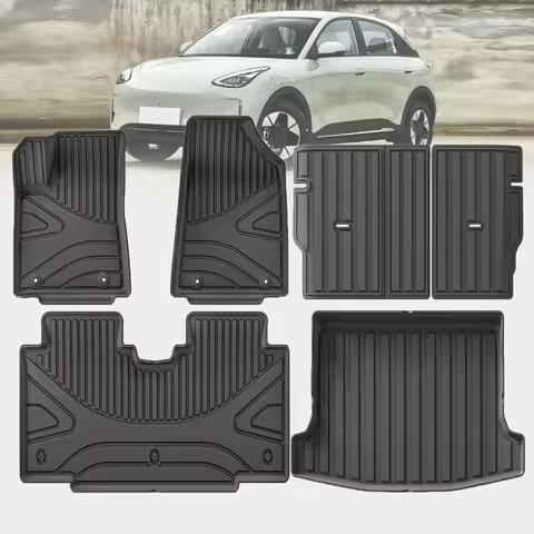 for Geely EX2 2025 2026 Dustproof Easy Clean Car floor Mats TPE Material Non-Slip Interior Parts Acc