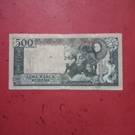 PALING LARIS Uang kertas lama Indonesia Rp 500 Soekarno Sukarno uang