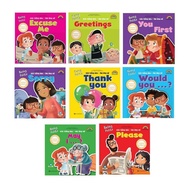 Books - Being Polite - English - Fun Behavior - Combo of 8 Books - MCBooks