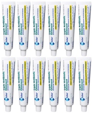 Globe (12 Pack Triple Antibiotic First Aid Ointment 1 oz, First Aid Antibiotic Ointment, 24-Hour Inf