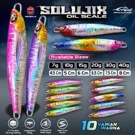 Mokalo Solujix Hologram Oil bait jig sea Fishing ultralight Fishing lure killer metaljig casting jig