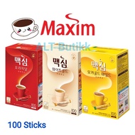 MAXIM COFFEE 1 BOX isi 100 sachet MOCHA GOLD WHITE GOLD Limited