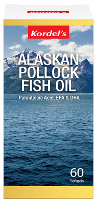 Kordel's Alaskan Pollock Fish Oil 1000mg 60's