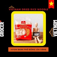 Vietnam Vifon Thick Dried Rice Noodle || Banh Pho Bong Lua Vang Vifon - 500g